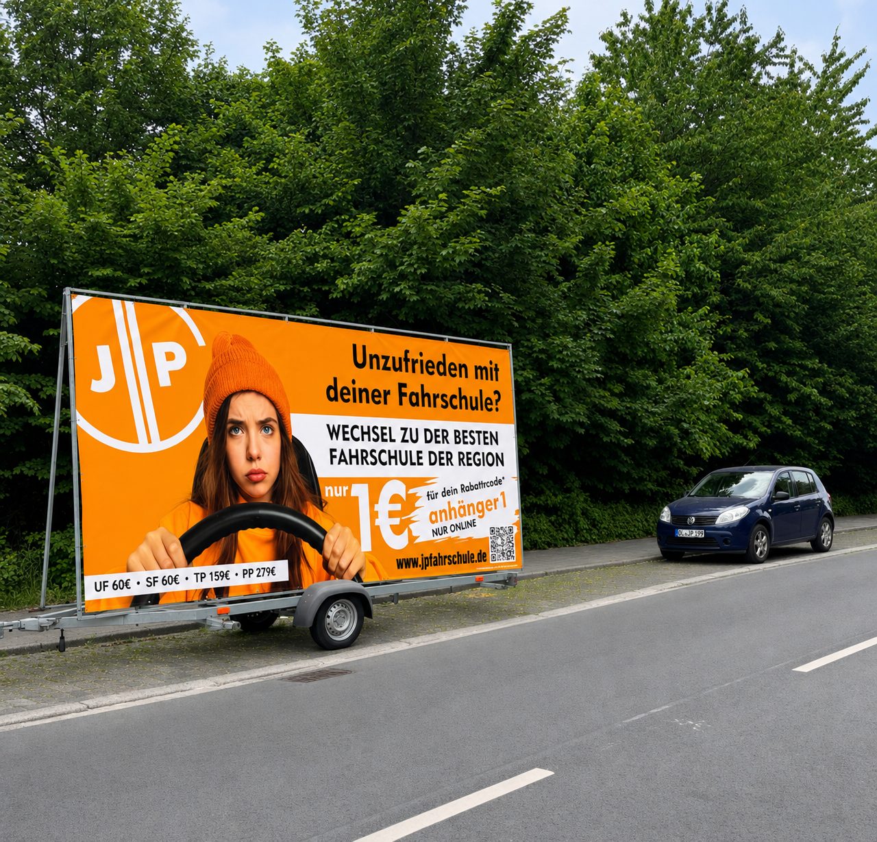Plakatdruck · PVC-Plane