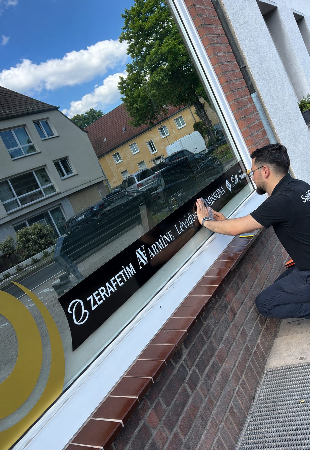 Schaufensterbeschriftung